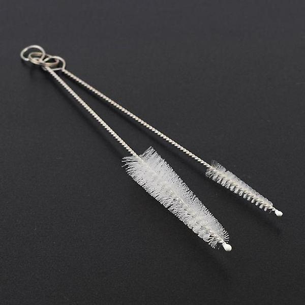  다용도브러쉬 2P 청소솔 브러시 튜브 빨대 틈청소솔