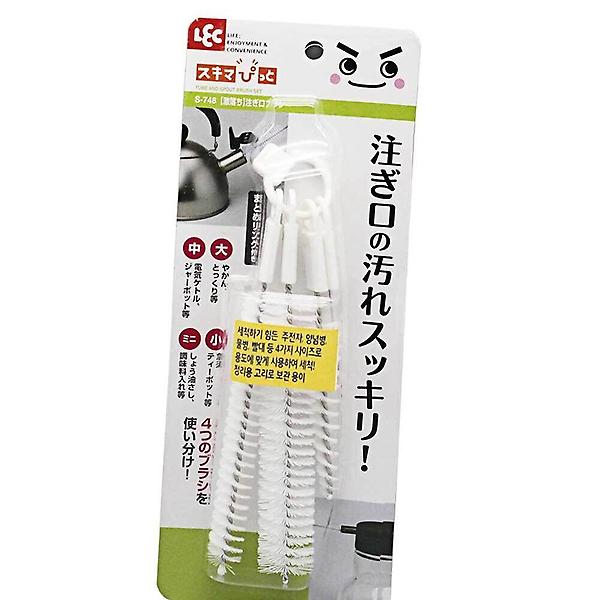  좁은틈청소 세척솔 4P 다용도 세척 레크 청소