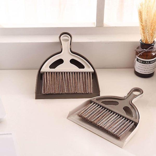  핸디 빗자루 쓰레받이 미니 세트