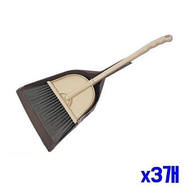  고급재질 빗자루 쓰레받이 세트 2색 x3개 청소용품