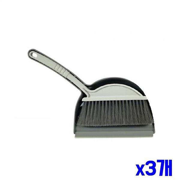  튼튼한 일체형 빗자루 쓰레받이 세트 x3개 쓰레받기