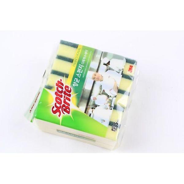  3M 스펀지 다목적수세미 5P 대 수새미 타올 행주