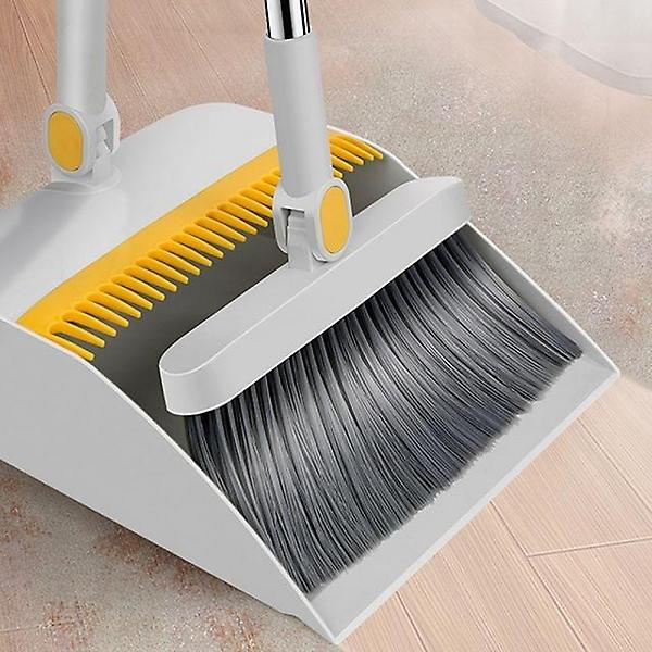  클린홈 빗자루 쓰레받기 세트 미용실 긴빗자루