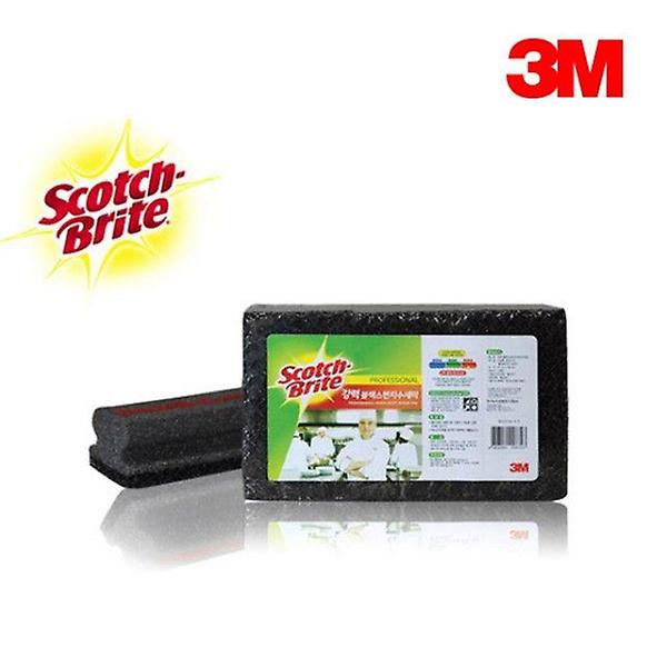  3M수세미 스카치브라이트 강력 블랙스펀지 수세미 6입