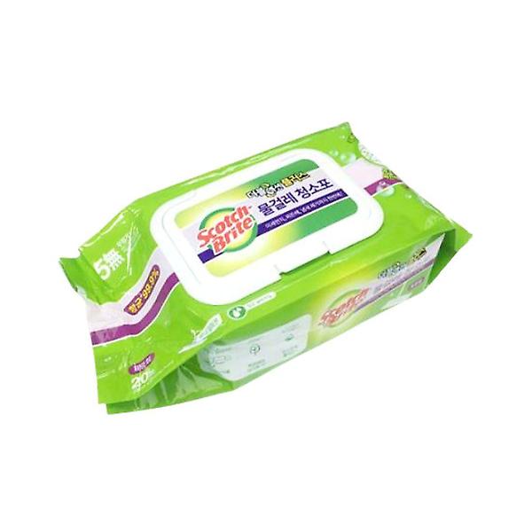  3M ScotchBrite 물걸레 청소포 표준형 20매