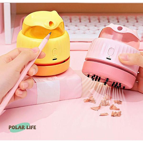  연필깍이 데스크 클리너 지우개 청소기