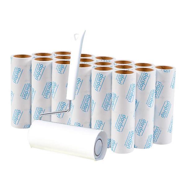  대용량 국산테이프클리너160핸들(화이트)+리필18개