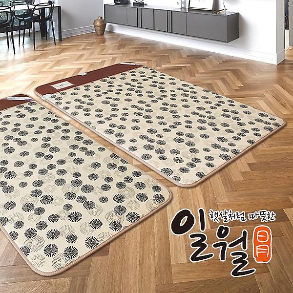  일월 뉴 숯 황토 방 전기 매트 선택 장판 요 절전 보료 온열