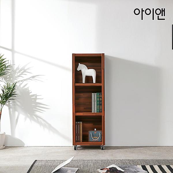  아이앤 리엘 430 이동식 3단책장 DF