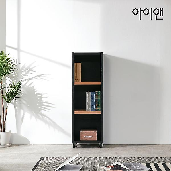  아이앤 리엘 430 이동식 3단책장 DF