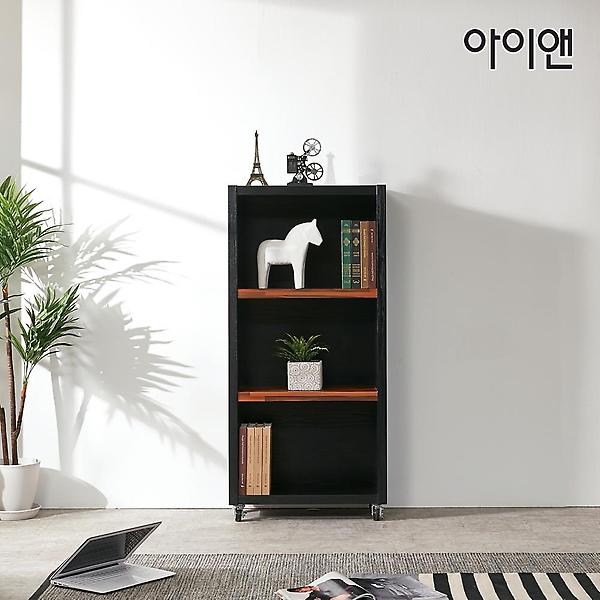  아이앤 리엘 600 이동식 3단책장 DF