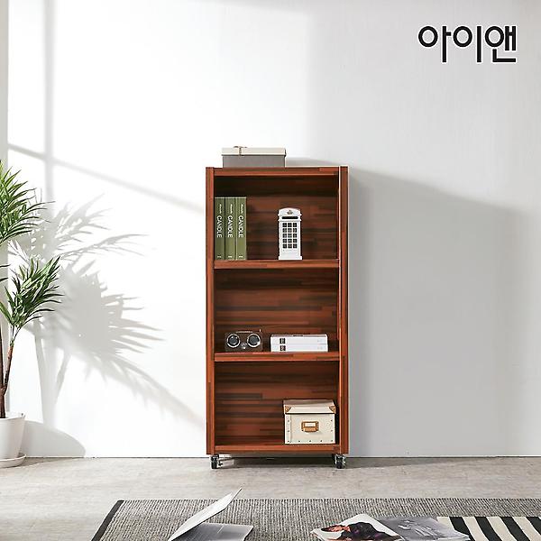  아이앤 리엘 600 이동식 3단책장 DF