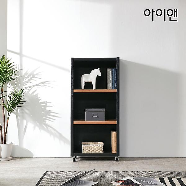  아이앤 리엘 600 이동식 3단책장 DF
