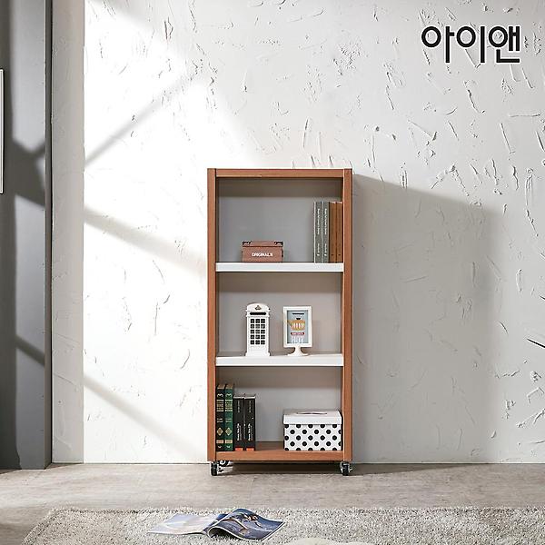  아이앤 리엘 600 이동식 3단책장 DF