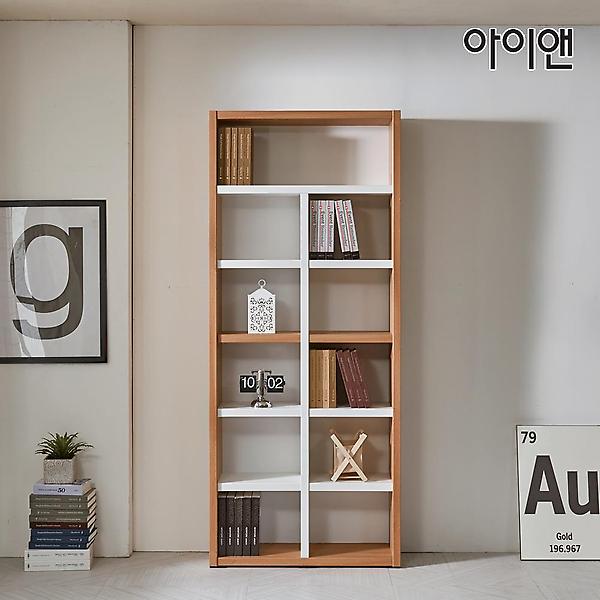  아이앤 벤트 6단 840 디자인 책장 DF
