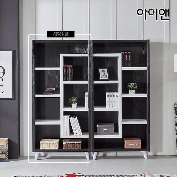 아이앤 세르빌 4단 840 좌측 디자인책장 DF