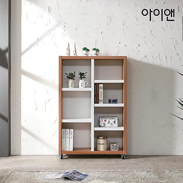  아이앤 리엘 840 이동식 3단책장 DF