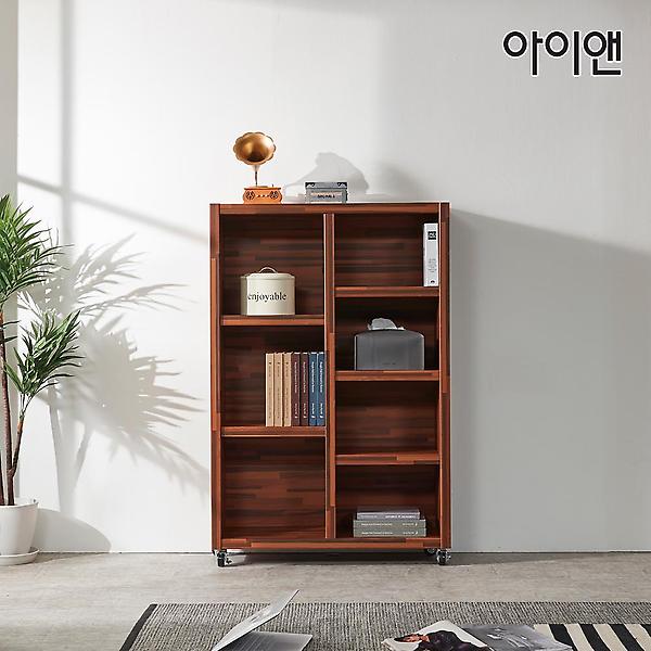  아이앤 리엘 840 이동식 3단책장 DF