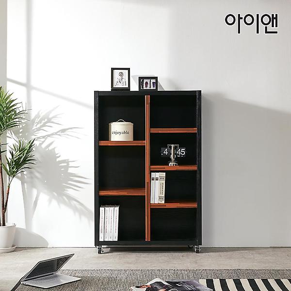  아이앤 리엘 840 이동식 3단책장 DF