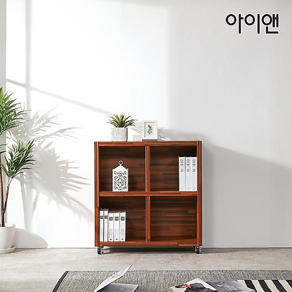  아이앤 리엘 840 이동식 2단책장 DF