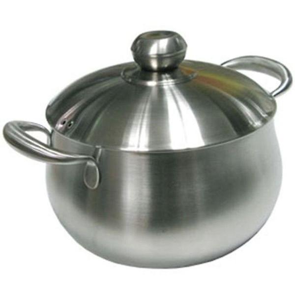  모니카 인덕션 냄비 라면 스텐 냄비 통5중 양수 20cm