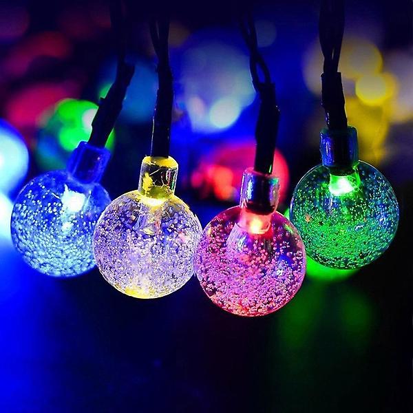  [도토로] 태양광 LED 100구 스노우볼 가랜드전구 루프탑 줄조명