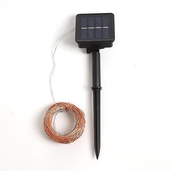  [도토로] 태양광 LED 300구 와이어 전구(30m) (백색) 캠핑조명