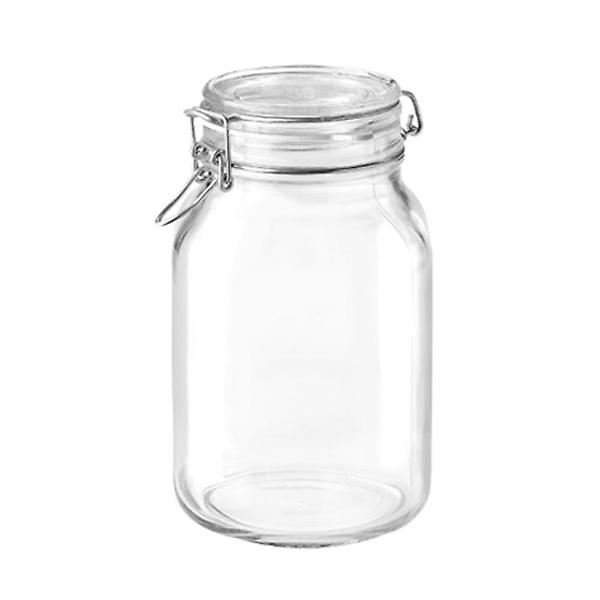  보르미올리 피도 유리 밀폐용기 투명 3,000ml 유리병 원두보관통