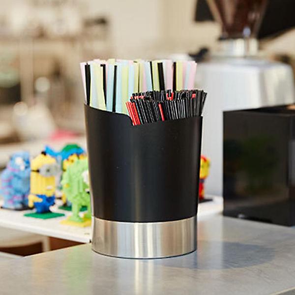  오리스타 마브로 빨대 디스펜서 카페 테이크아웃 진열대