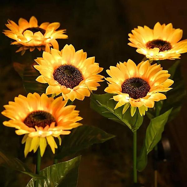  솔라가든 해바라기 LED 태양광 꽃정원등