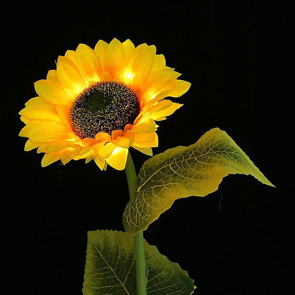  솔라가든 해바라기 LED 태양광 꽃정원등