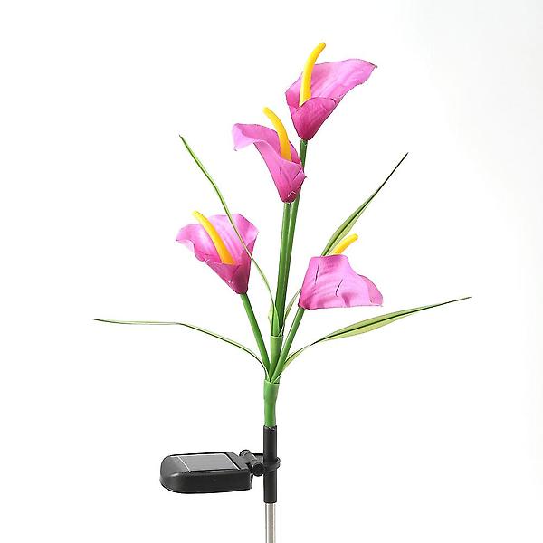  솔라가든 카라 LED 태양광 꽃정원등(퍼플)