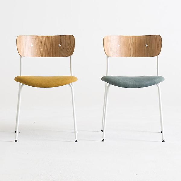  아이앤 린시 우드 등받이 화이트바디 체어 FU