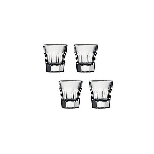 유리 미니 술잔 스트레이트잔 36ml 4p
