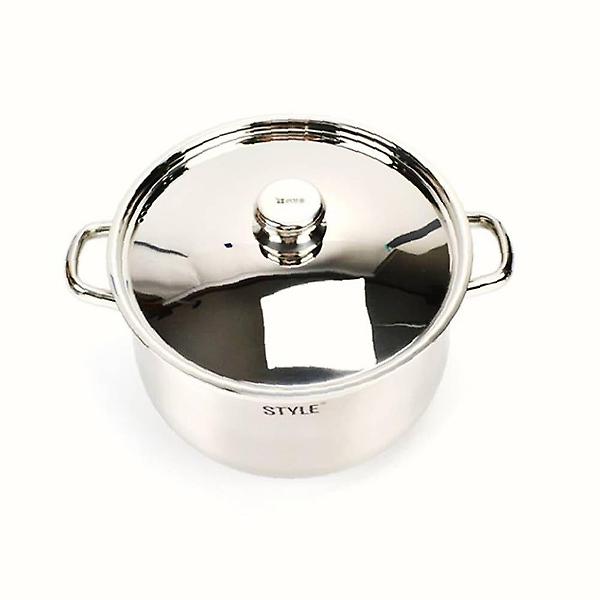  32cm 인덕션겸용 곰솥 삼중바닥 국 스텐 양수냄비