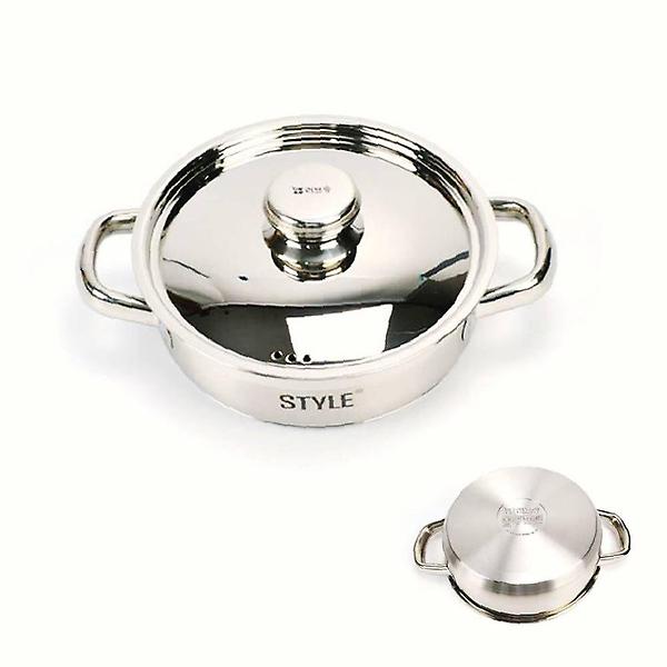  3중바닥 양수냄비 인덕션겸용 세라믹 스텐 24cm