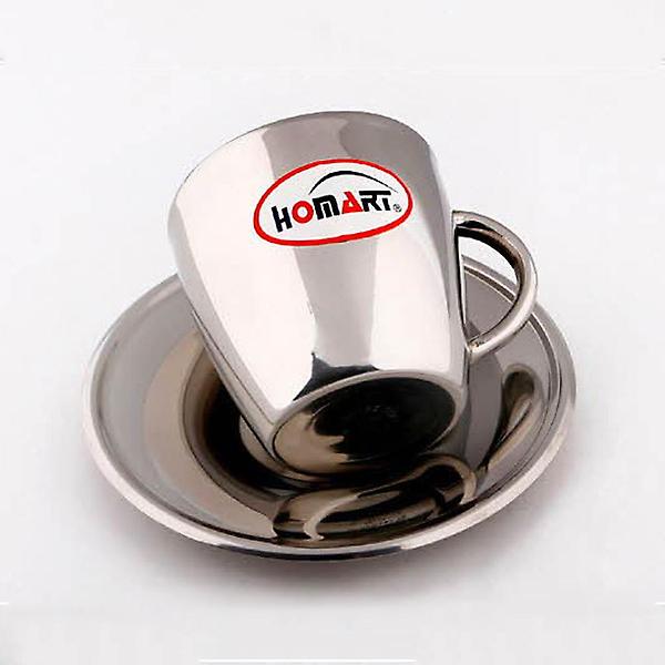  홈아트 스텐 커피잔 세트 OMD-101A 컵 받침 세트