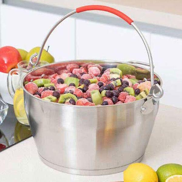  퀸센스 잼팟 열탕 소독 냄비 곰솥 잼포트 바스켓 9L