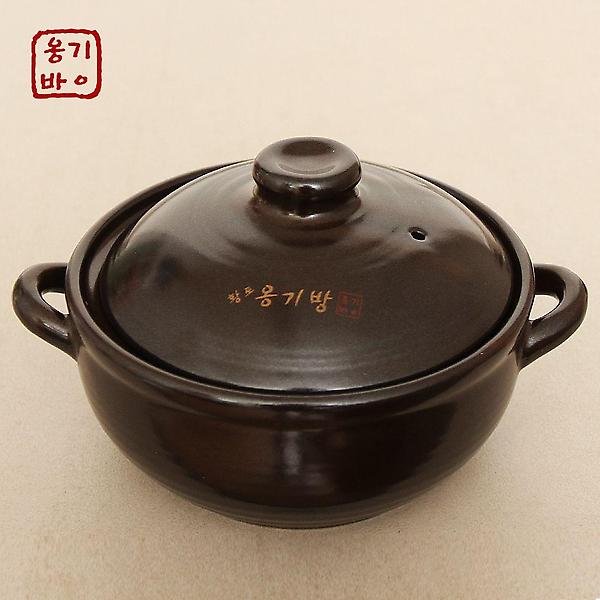  황토 옹기방 내열냄비 대