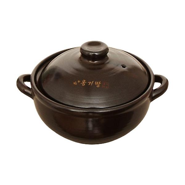  황토 도자기 내열냄비 중 1P 찌개 계란찜 뚝배기 냄비