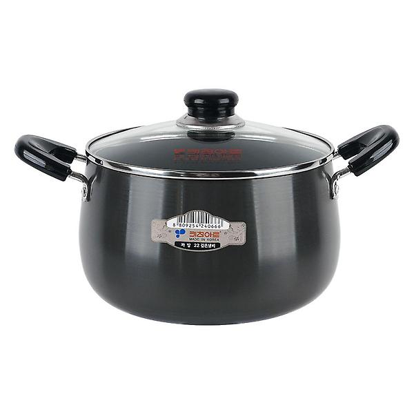  키친아트 까망 양수 깊은 냄비 22cm