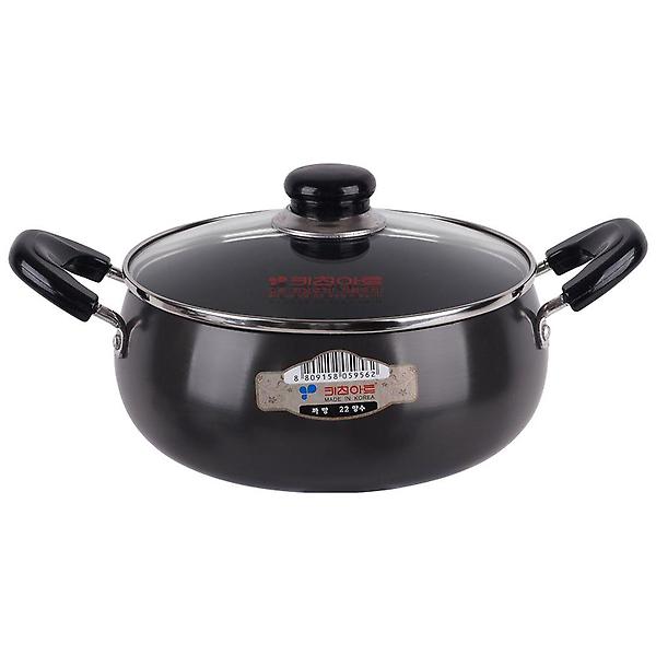  키친아트 까망 양수 냄비 22cm