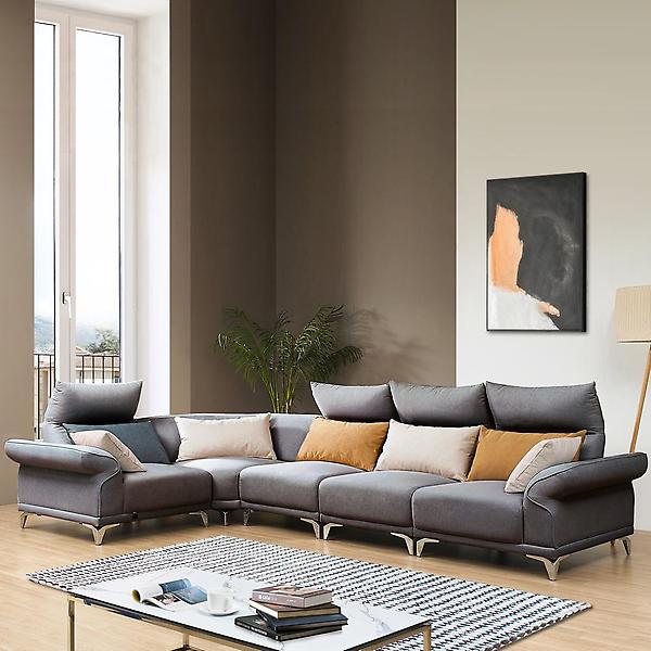  아이앤 일리나 코너형 조야 패브릭 소파 PD