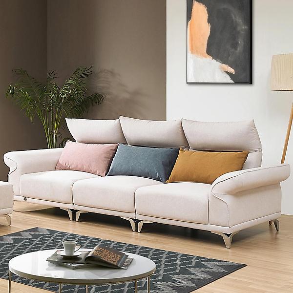  아이앤 일리나 4인 조야 패브릭 소파 PD