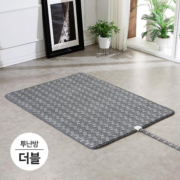  블루오션 그래핀 탄소 온수 매트 더블형 투난방 온열