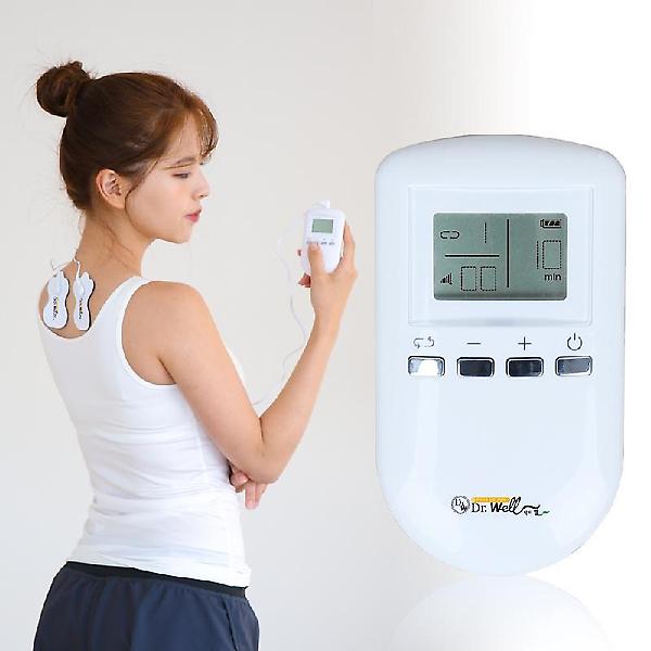  닥터웰 EMS 포터블 저주파 마사지기 안마기 자극기 DR-330 (1채널 2패드)