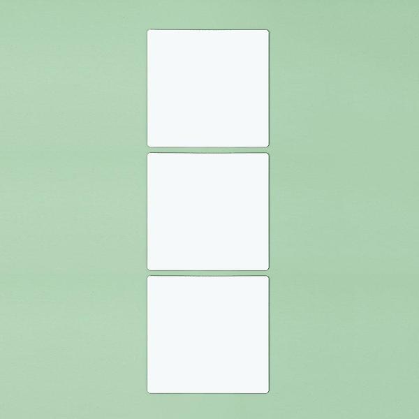  벽에 붙이는 안전 아크릴 거울 3p세트 20x20cm 벽거울