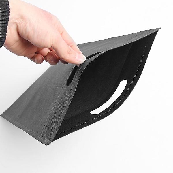 컬러 부직포 가방 10p(35x45cm) (블랙) 선물포장가방