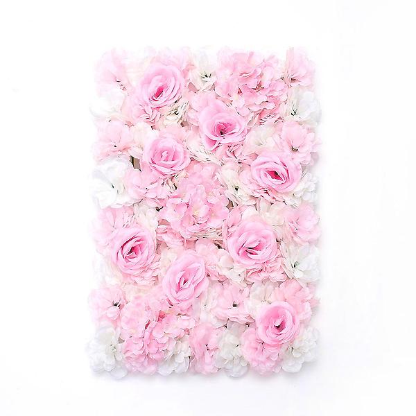  플라워월 조화 꽃벽 FL25(60x40cm) 포토존 벽장식
