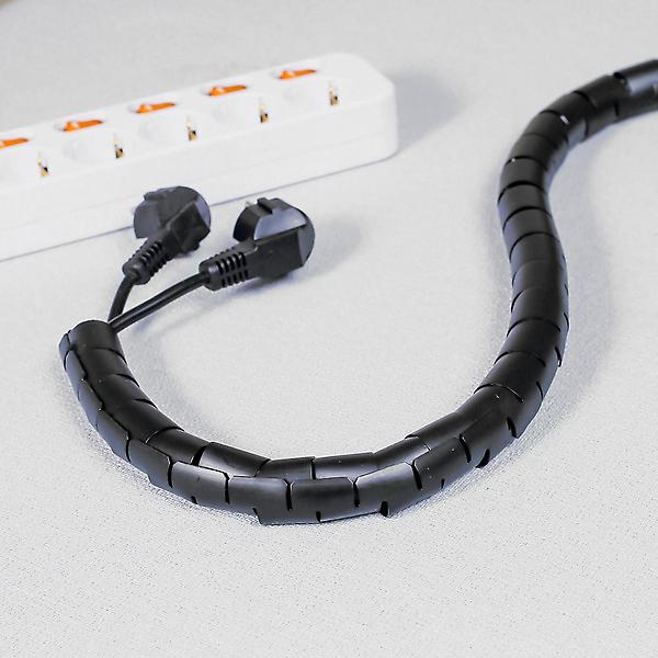  3M 스피드 전선정리 스네이크 커버 2p(22mm) 컴퓨터선